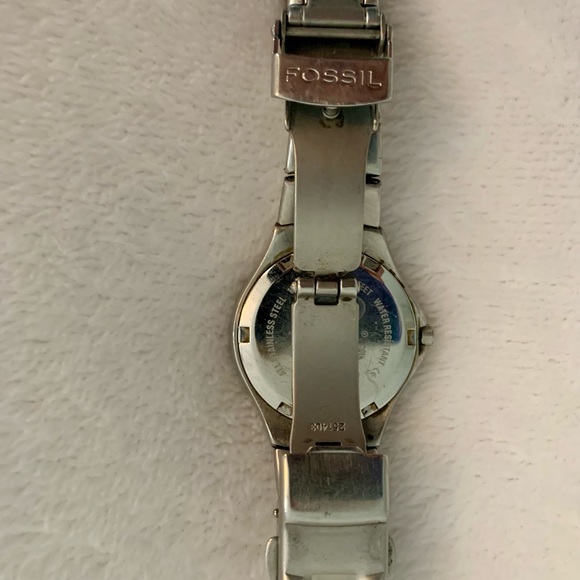 Fossil Blue Woman’s Silver Stainless Steel Water Resistant Watch 3634 - Picture 9 of 12